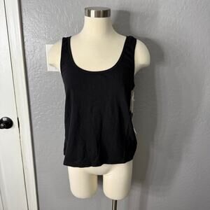 Mate Organic Cotton Layering Tank, Black, L